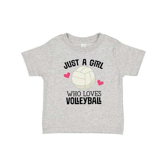 Inktastic Just a Girl Who Loves Volleyball Girls Baby T-Shirt