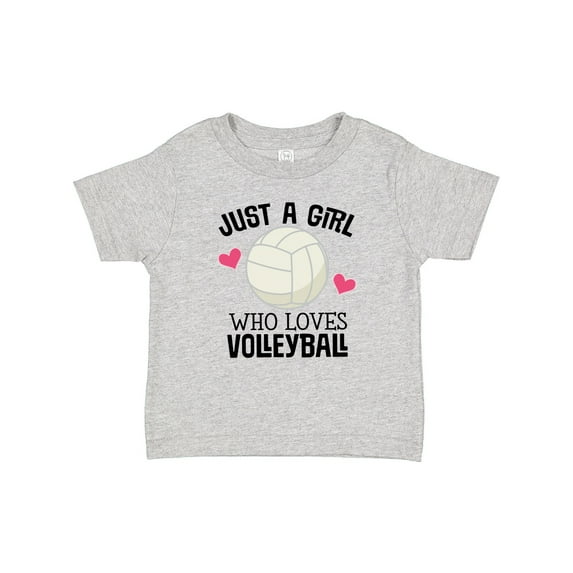 Inktastic Just a Girl Who Loves Volleyball Girls Baby T-Shirt