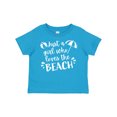 thumbnail image 1 of Inktastic Just a Girl Who Loves the Beach Girls Toddler T-Shirt, 1 of 5