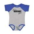 thumbnail image 1 of Inktastic Just a Kentucky Girl Born and Raised Girls Baby Bodysuit, 1 of 5