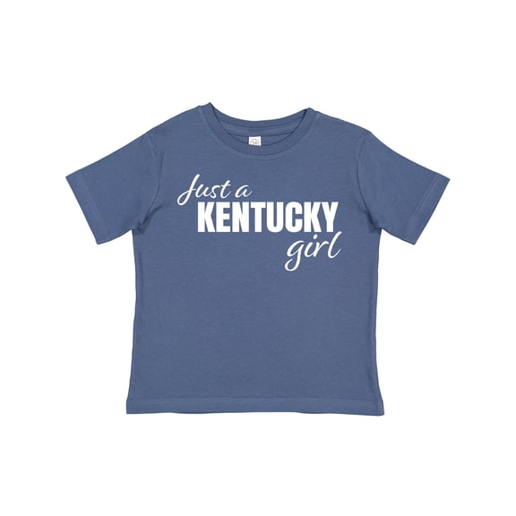 Inktastic Just a Kentucky Girl Born and Raised Girls Toddler T-Shirt