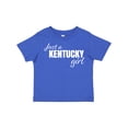 thumbnail image 1 of Inktastic Just a Kentucky Girl Born and Raised Girls Toddler T-Shirt, 1 of 5