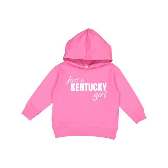 Inktastic Just a Kentucky Girl Born and Raised Toddler Hoodie