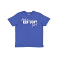 thumbnail image 1 of Inktastic Just a Kentucky Girl Born and Raised Youth T-Shirt, 1 of 5
