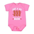 thumbnail image 1 of Inktastic Just a Kid Who Loves Bacon Boys or Girls Baby Bodysuit, 1 of 5