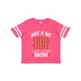 thumbnail image 1 of Inktastic Just a Kid Who Loves Bacon Boys or Girls Toddler T-Shirt, 1 of 5