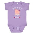 thumbnail image 1 of Inktastic Just a Kid Who Loves Pigs Boys or Girls Baby Bodysuit, 1 of 5