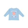 thumbnail image 1 of Inktastic Just a Kid Who Loves Pigs Boys or Girls Long Sleeve Toddler T-Shirt, 1 of 5