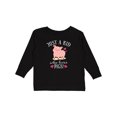 thumbnail image 1 of Inktastic Just a Kid Who Loves Pigs Boys or Girls Long Sleeve Toddler T-Shirt, 1 of 5