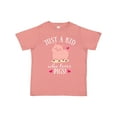 thumbnail image 1 of Inktastic Just a Kid Who Loves Pigs Boys or Girls Toddler T-Shirt, 1 of 5