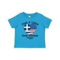 thumbnail image 1 of Inktastic Just a Little Greek American Boys or Girls Toddler T-Shirt, 1 of 5