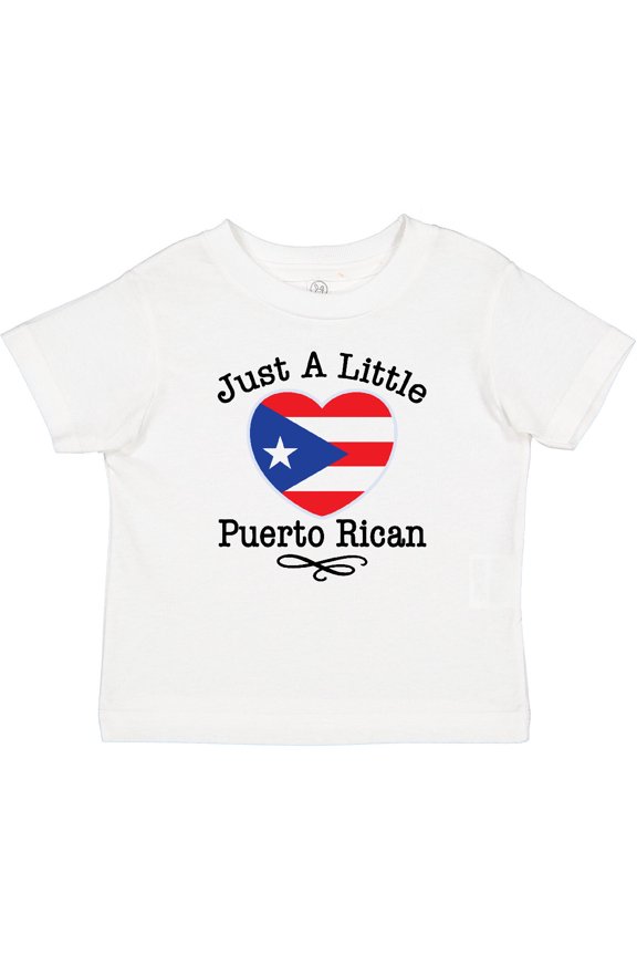 Just a Little Puerto Rican Boys or Girls Baby T-Shirt