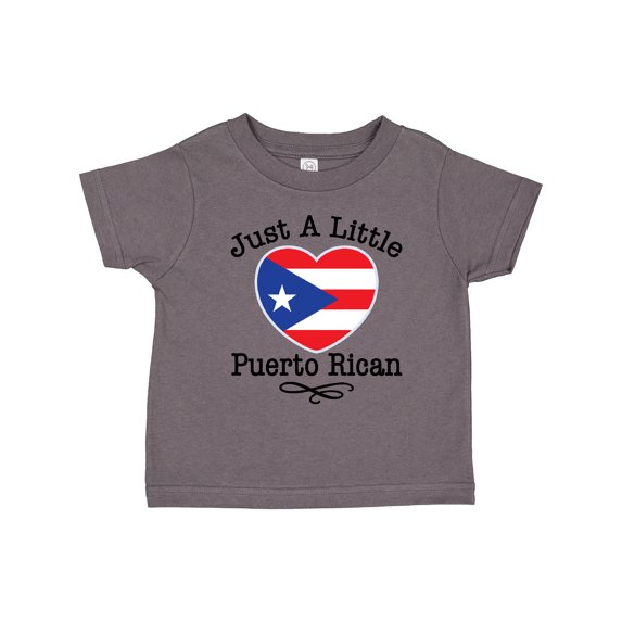 Inktastic Just a Little Puerto Rican Boys or Girls Toddler T-Shirt