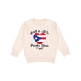 thumbnail image 1 of Inktastic Just a Little Puerto Rican Toddler Sweatshirt, 1 of 4
