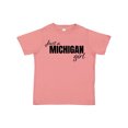 thumbnail image 1 of Inktastic Just a Michigan Born and Raised Girls Toddler T-Shirt, 1 of 5