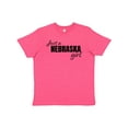 thumbnail image 1 of Inktastic Just a Nebraska Girl Born and Raised Youth T-Shirt, 1 of 5