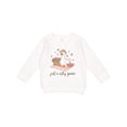 thumbnail image 1 of Inktastic Just a Silly Goose Toddler Sweatshirt, 1 of 4