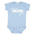 thumbnail image 1 of Inktastic Just an Arizona Girl Born and Raised Girls Baby Bodysuit, 1 of 5