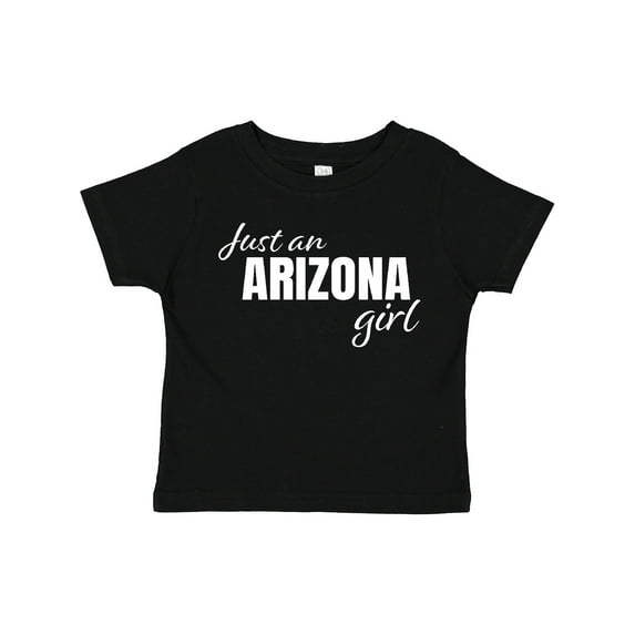 Inktastic Just an Arizona Girl Born and Raised Girls Toddler T-Shirt