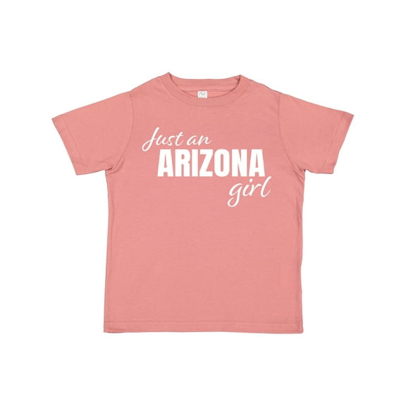 Inktastic Just an Arizona Girl Born and Raised Girls Toddler T-Shirt