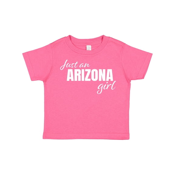 Inktastic Just an Arizona Girl Born and Raised Girls Toddler T-Shirt