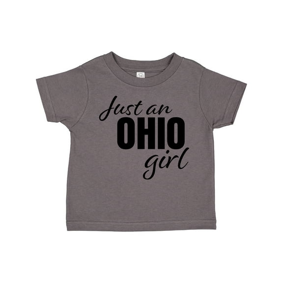 Inktastic Just an Ohio Girl Born in Ohio Girls Toddler T-Shirt