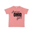 thumbnail image 1 of Inktastic Just an Ohio Girl Born in Ohio Girls Toddler T-Shirt, 1 of 5