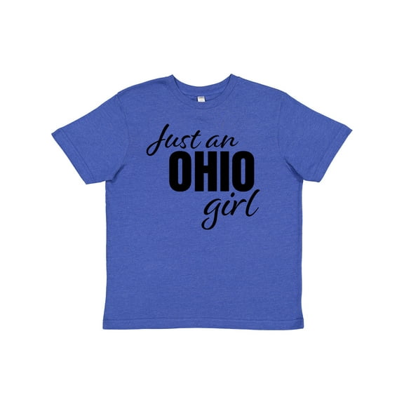 Inktastic Just an Ohio Girl Born in Ohio Youth T-Shirt