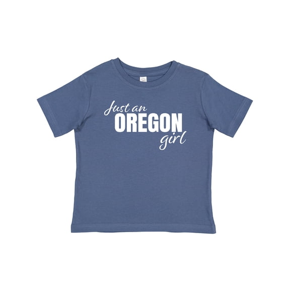 Inktastic Just an Oregon Girl Born and Raised Girls Baby T-Shirt