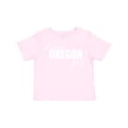 thumbnail image 1 of Inktastic Just an Oregon Girl Born and Raised Girls Toddler T-Shirt, 1 of 5