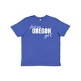 thumbnail image 1 of Inktastic Just an Oregon Girl Born and Raised Youth T-Shirt, 1 of 5