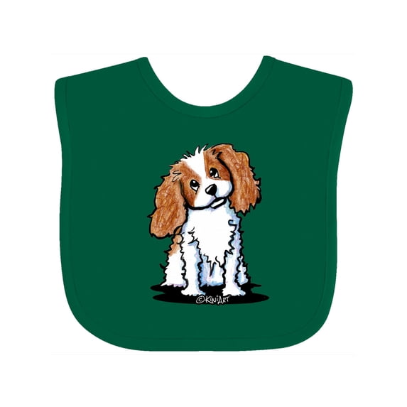 Inktastic Kc Cavalier Spaniel Boys or Girls Baby Bib