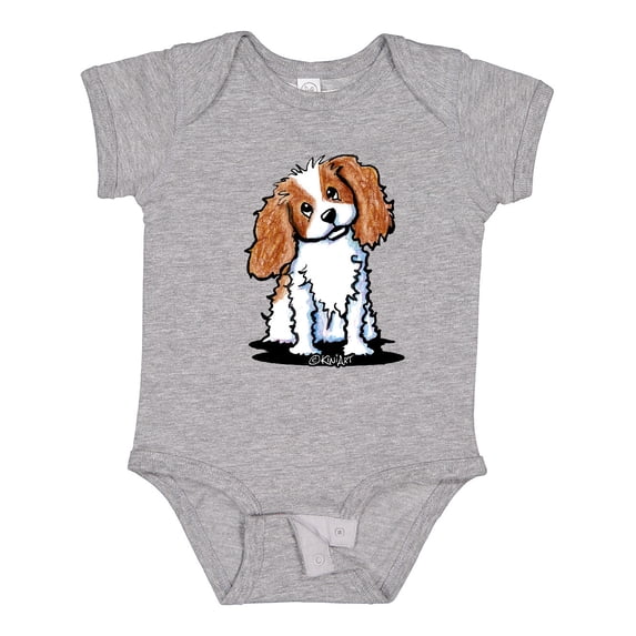 Inktastic Kc Cavalier Spaniel Boys or Girls Baby Bodysuit