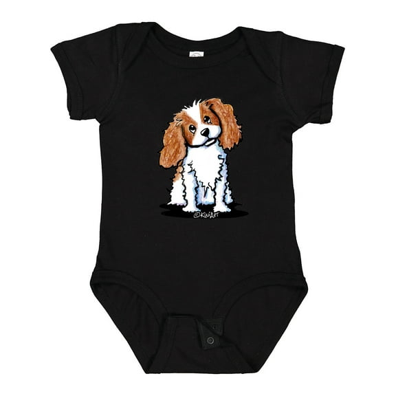 Inktastic Kc Cavalier Spaniel Boys or Girls Baby Bodysuit