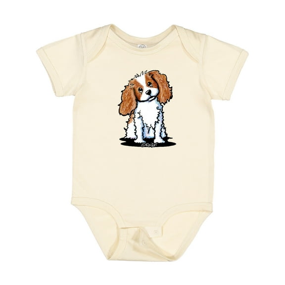 Inktastic Kc Cavalier Spaniel Boys or Girls Baby Bodysuit