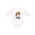 thumbnail image 1 of Inktastic Kc Cavalier Spaniel Boys or Girls Long Sleeve Baby Bodysuit, 1 of 5