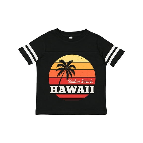 Inktastic Kailua Beach Hawaii Retro Sunset Boys or Girls Toddler T-Shirt