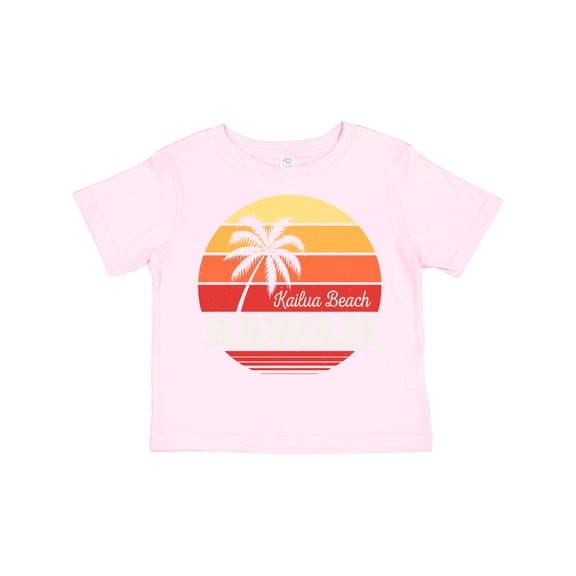 Inktastic Kailua Beach Hawaii Retro Sunset Boys or Girls Toddler T-Shirt