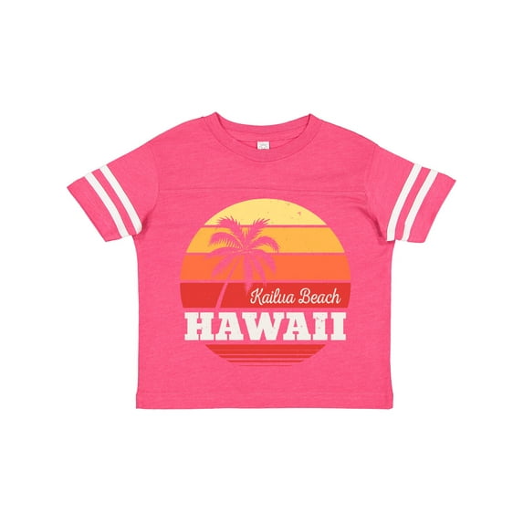 Inktastic Kailua Beach Hawaii Retro Sunset Boys or Girls Toddler T-Shirt