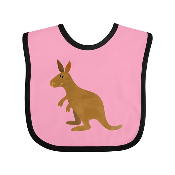 Inktastic Kangaroo Cute Boys or Girls Baby Bib