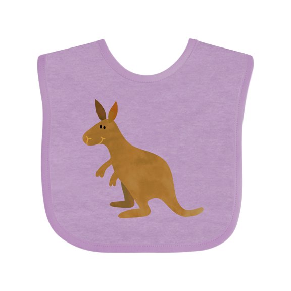 Inktastic Kangaroo Cute Boys or Girls Baby Bib