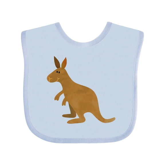 Inktastic Kangaroo Cute Boys or Girls Baby Bib