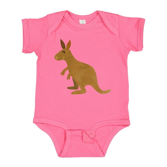 Inktastic Kangaroo Cute Boys or Girls Baby Bodysuit