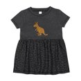 thumbnail image 1 of Inktastic Kangaroo Cute Girls Baby Dress, 1 of 5