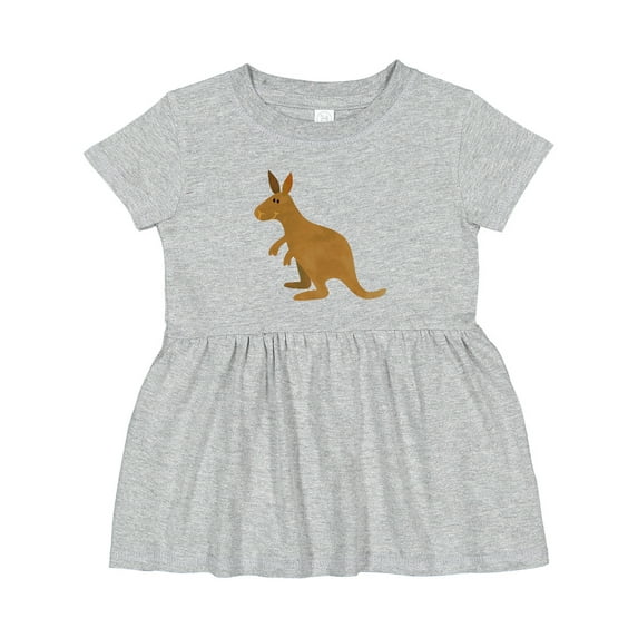 Inktastic Kangaroo Cute Girls Baby Dress