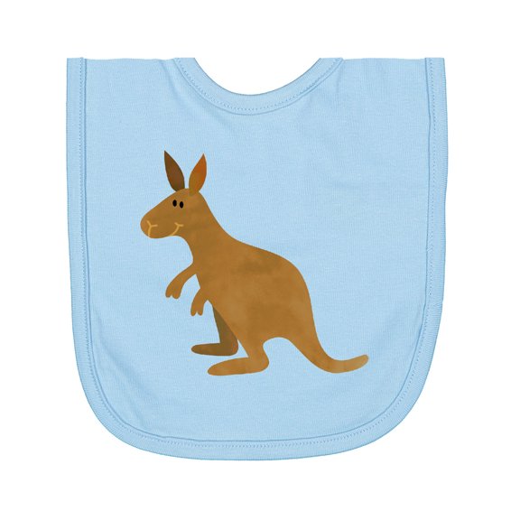 Inktastic Kangaroo Cute Newborn Bib