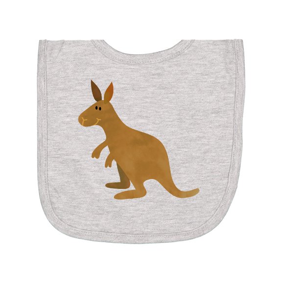 Inktastic Kangaroo Cute Newborn Bib