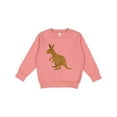 thumbnail image 1 of Inktastic Kangaroo Cute Toddler Sweatshirt, 1 of 4