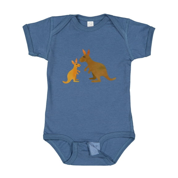 Inktastic Kangaroo Family Boys or Girls Baby Bodysuit