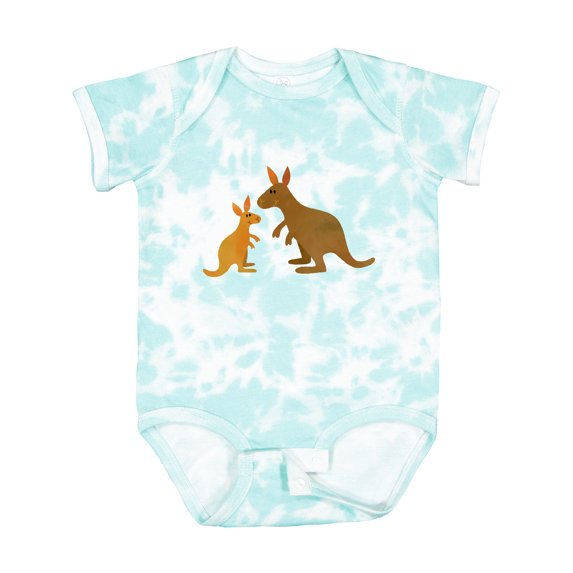 Inktastic Kangaroo Family Boys or Girls Baby Bodysuit